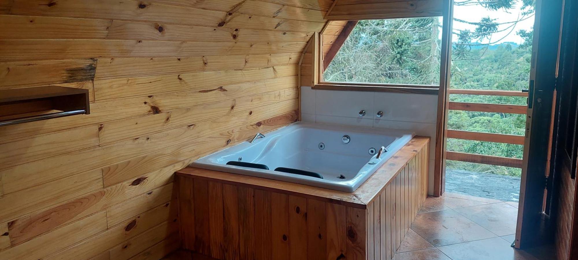 Chale Com Hidromassagem Da Vick Hotel Campos do Jordão Exterior foto